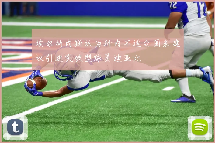 埃尔纳内斯认为科内不适合国米建议引进突破型球员迪亚比