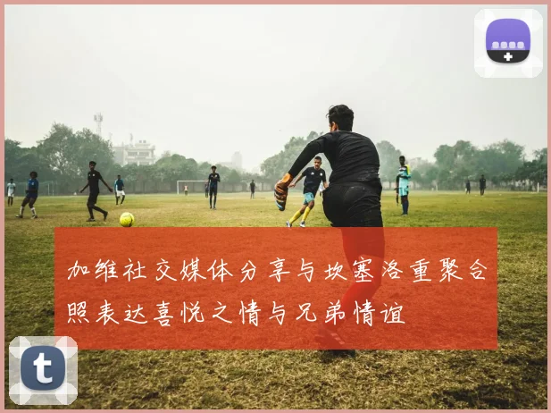 加维社交媒体分享与坎塞洛重聚合照表达喜悦之情与兄弟情谊
